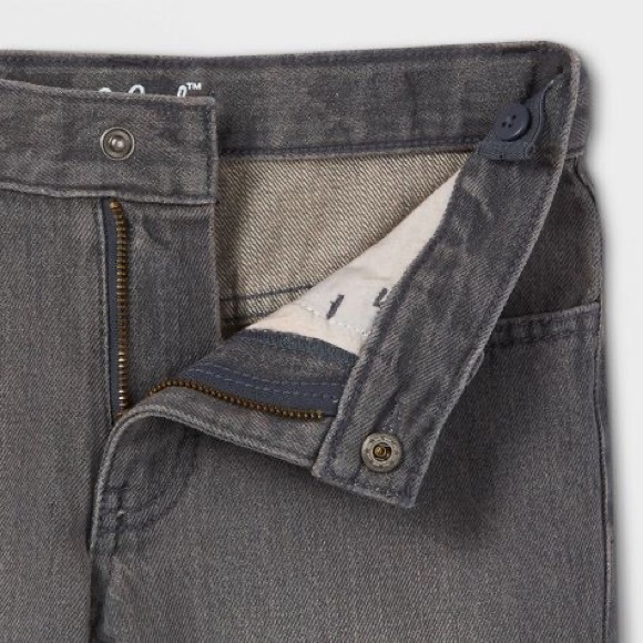 Cat & Jack Relaxed Straight Fit Jeans - Picture 3 of 4